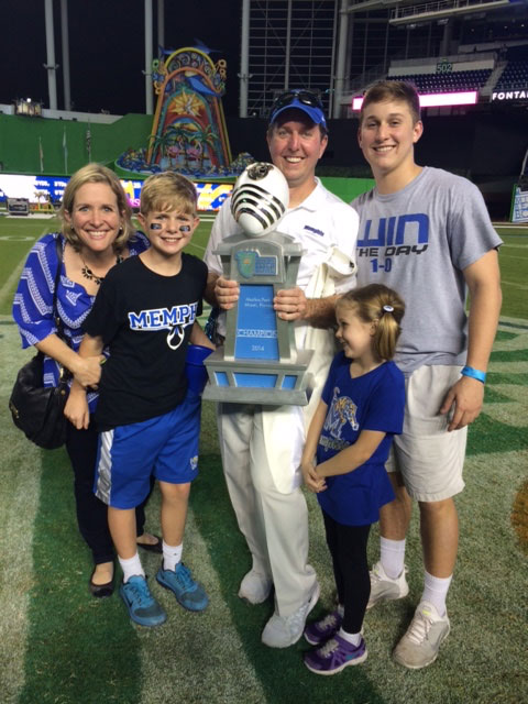 Brady Family After Miami Beach Bowl 2014