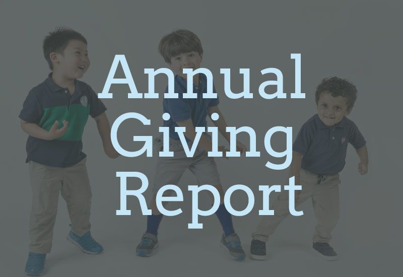 Our 2020-2021 Annual Giving Report is Now Available