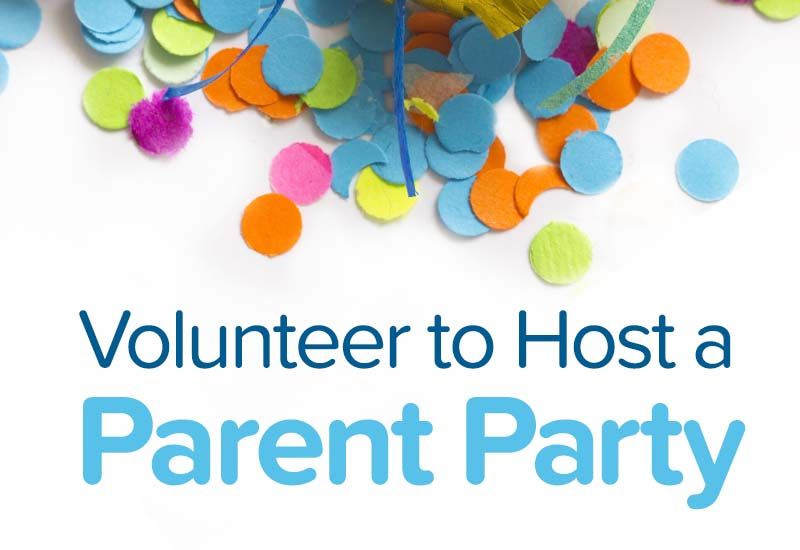 Volunteer to Host 2025-2026 Parent Parties