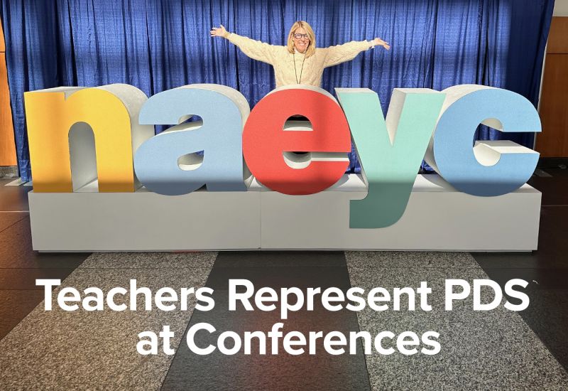 Teachers Represent PDS at Conferences