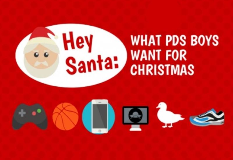 Infographic: What Do PDS Boys Want for Christmas?